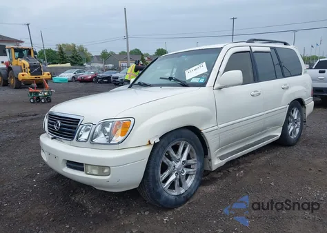 2000 Lexus Lx 470 from USA, damaged, VIN JT6HT00W8Y0096929